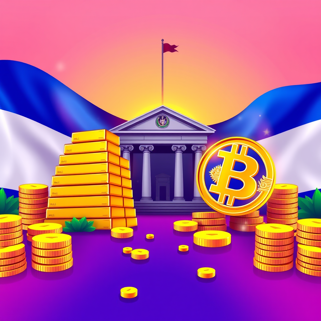 El Salvador Diversifica Reservas: Ouro e Bitcoin no Horizonte Econômico