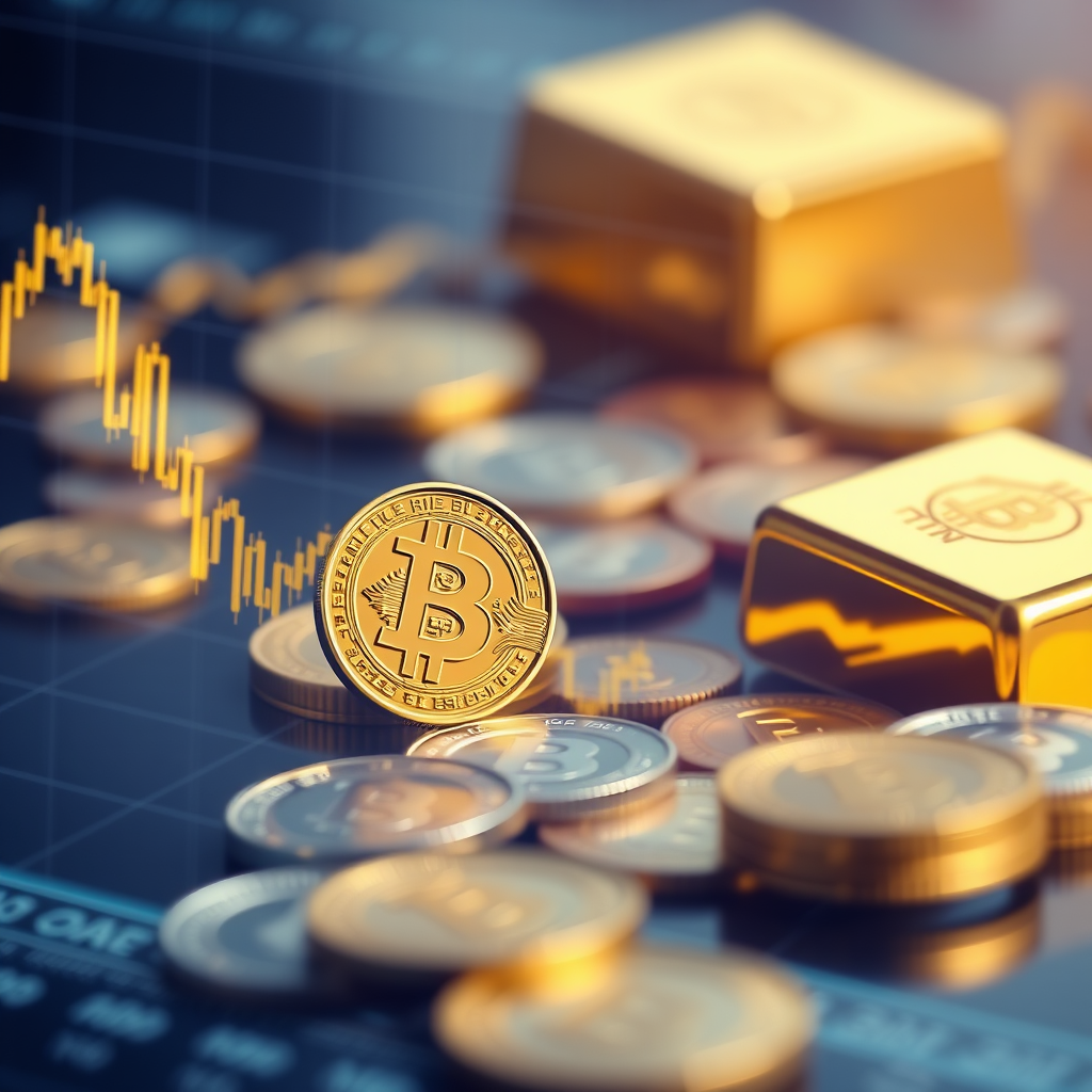Preço do Bitcoin Mantém Estabilidade Enquanto Ouro Cai e Prata Despenca