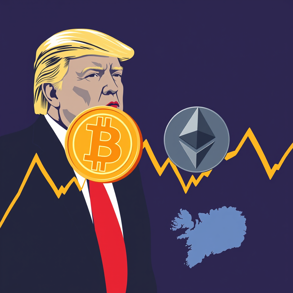 Bitcoin e Ether: Queda e Recuperação Após Recuo de Trump em Tarifas da Groenlândia