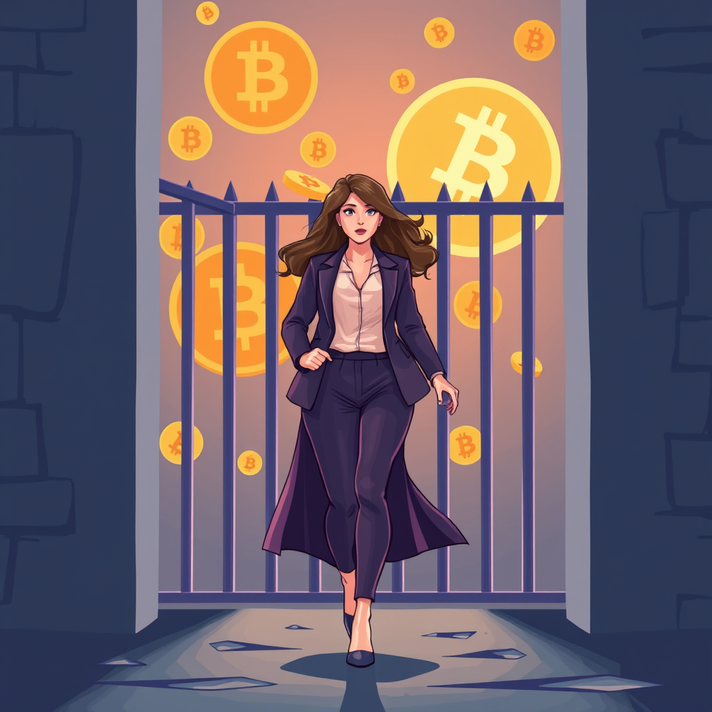 Caroline Ellison, ex-executiva da Alameda e FTX, libertada após 14 meses