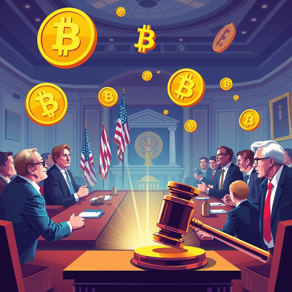 Democratas Cobram Explicações do DOJ Sobre Criptomoedas e Mudanças na Regulação