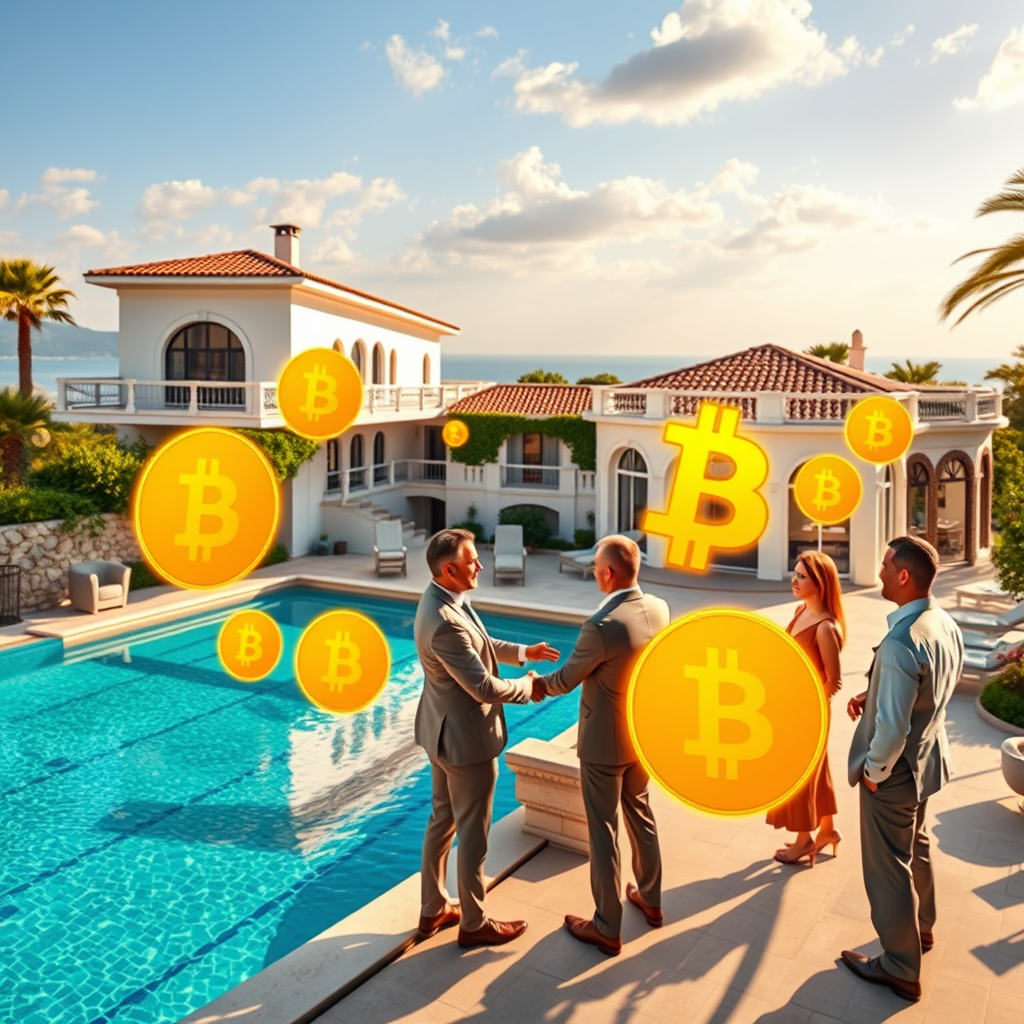 Centenas de Investidores Ricos Estão Usando Cripto para Comprar Imóveis na Europa