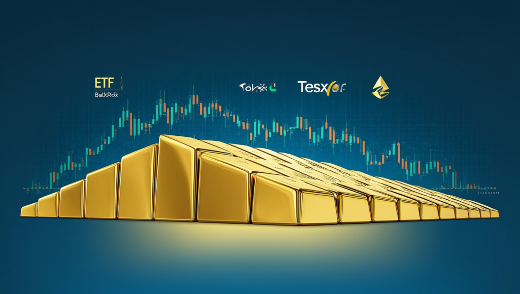 Gigante de ETF Desafia Tether e Paxos com Framework para Ouro Tokenizado